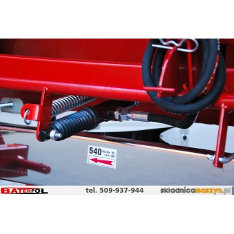 Rozsiewacz nawozów dwutarczowy TYTAN 400L 